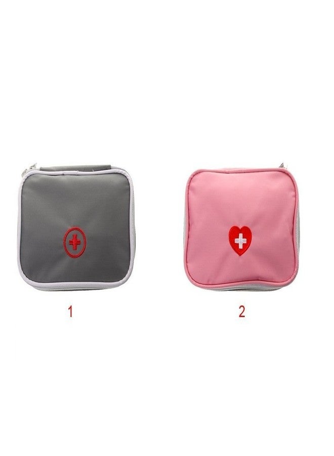 Vroxy حقيبة الإسعافات الأولية من Vroxy - حقيبة إسعافات أولية فارغة للاستخدام المنزلي والسفر والتخييم والمشي لمسافات طويلة، حقيبة تخزين طبية صغيرة فارغة، حقيبة محمولة - Image 5